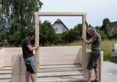 Die 10 größten Fehler beim Gartenhausbau Aufbau Gartenhaus