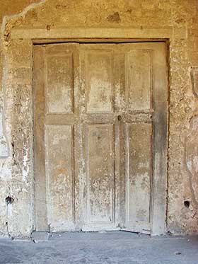 Falttür in Pompeji Falttür Pompeji