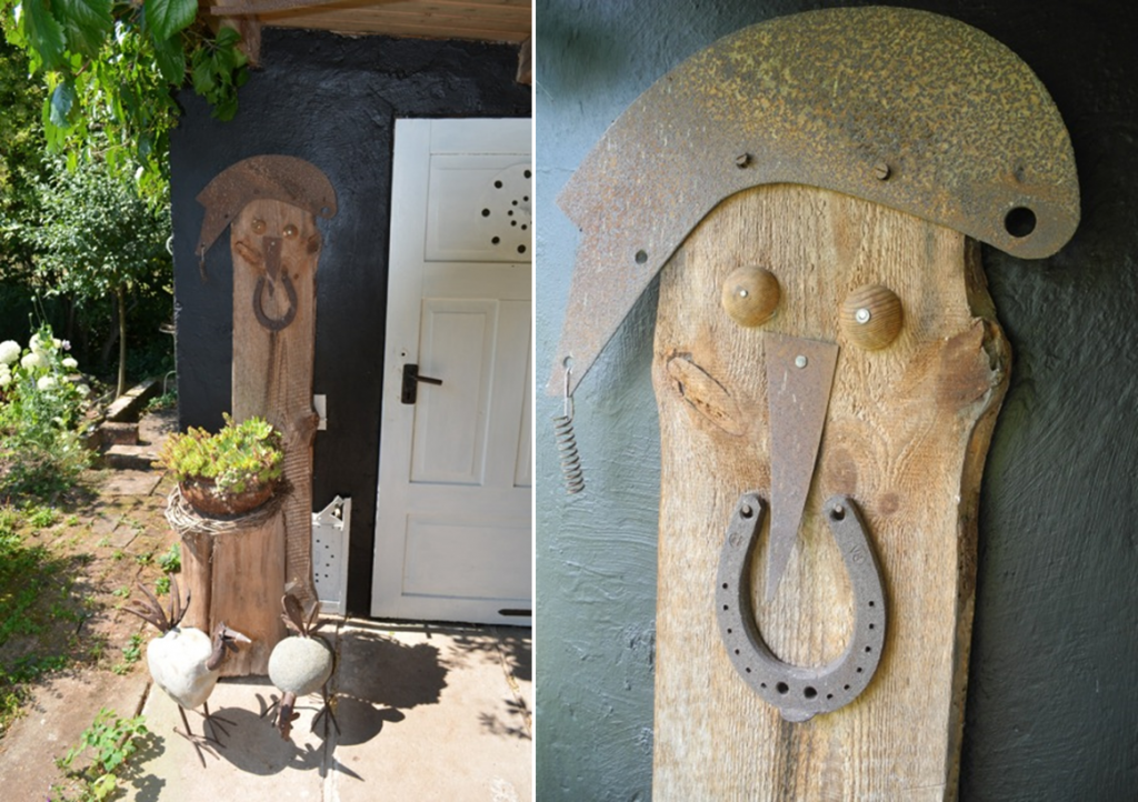 Deko im Schmiedegarten