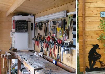 Das Gartenhaus als Werkstatt: Tipps und Ideen für Ihren Garten! Gartenhaus als Werkstatt