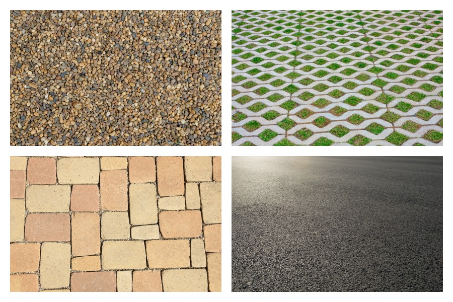 Pflastersteine, Kies, Rasenkammersteine oder doch lieber glatter Asphalt?