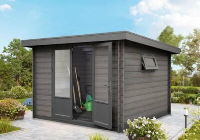 Ein Gartenhaus aus WPC: ohne Streichen schön wie Holz Ein Gartenhaus aus WPC: ohne Streichen schön wie Holz