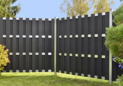 WPC Zaun montieren: eine praktische Schritt für Schritt Anleitung Kunststoffzaun schwarz