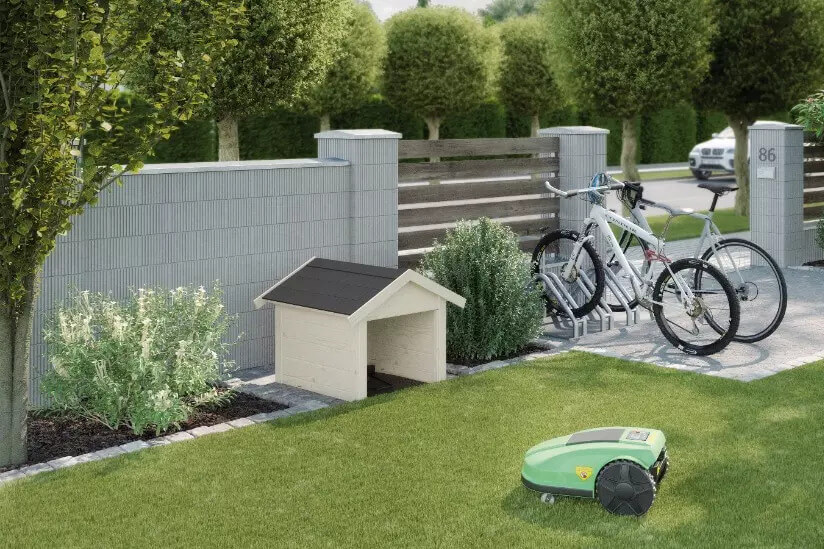 Kunstrasen im Garten