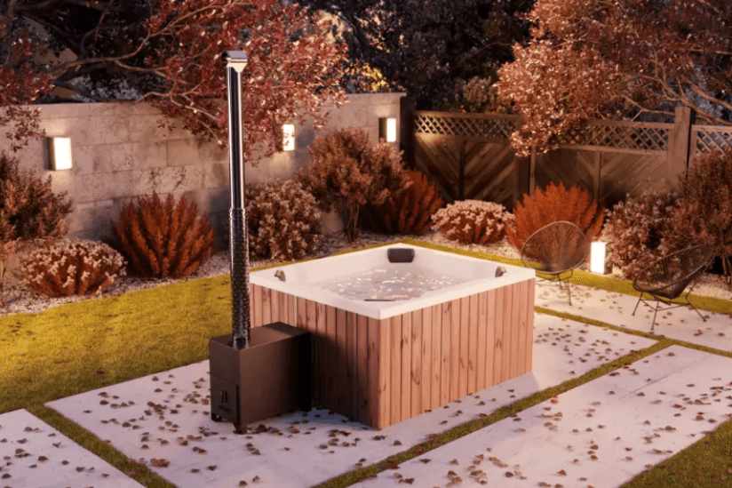 Badefass Oslo ohne Abdeckung