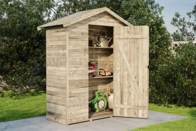 Gartenschrank Leo zur Aufbewahrung Gartenwerkzeuge