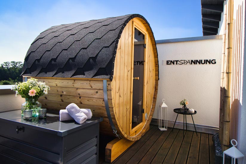 FinnTherm Fass-Sauna Mini 160 GH Award 2023