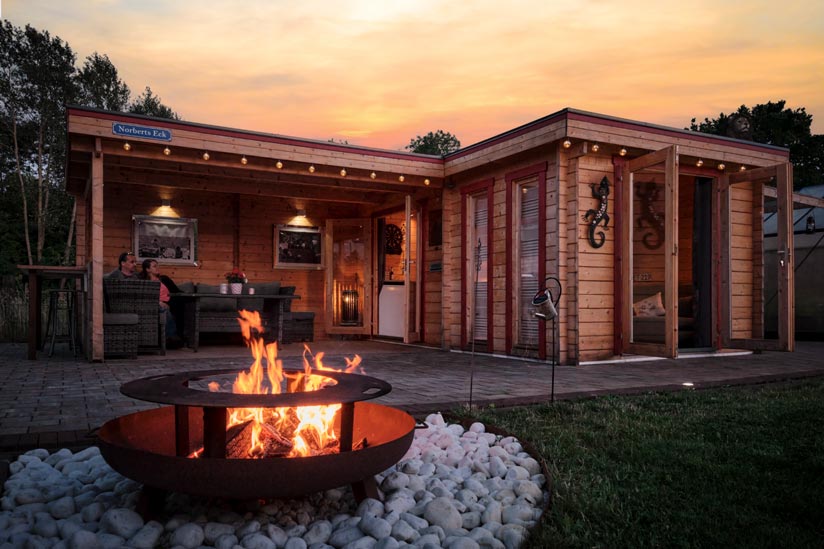 Gartenhaus Flachdach Modell Quinta ISO GH Award 2023