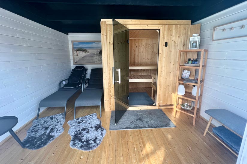 Gartenhaus Freiburg 44 ISO mit Sauna Daria GH Award 2023