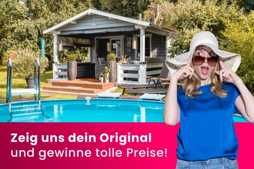 Gartenhaus.com Award Fotowettbewerb 2025: Zeig uns dein Projekt & gewinne tolle Preise Gartenhaus.com GH Award Fotowettbewerb 2025